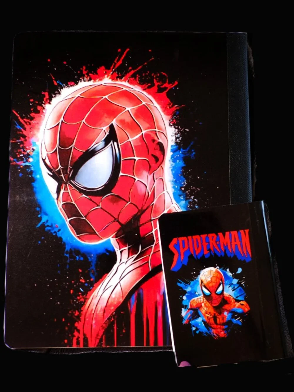 Custom Composition Book & Mini Notebook, Handmade, school, Spiderman, student